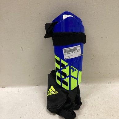 Used Adidas Soccer Shin Guards Adult Royal Blue Senior 11725-S000491094