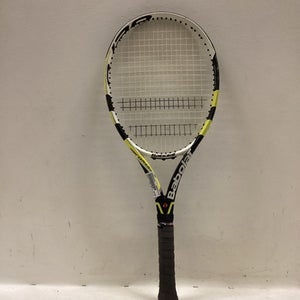 Used Babolat AERO PRO DRIVE JR Junior Tennis Racquet Yellow 25" 11725-S000491372