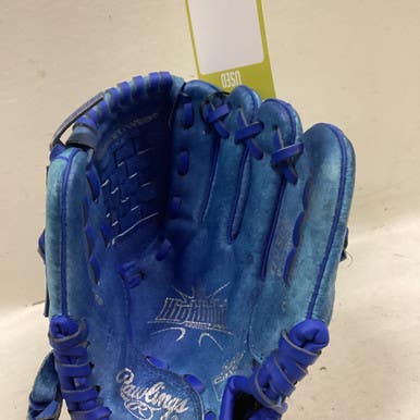 Used Rawlings H950 BB/SB Glove RH Throw Royal Blue 9 1/2" 11725-S000491375
