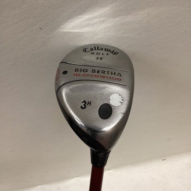 Used Callaway BIG BERTHA HEAVENWOOD Mens Hybrid Club RH 3 Hybrid 11725-S000491365