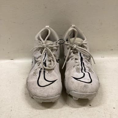 Used Nike ALPHA BB CLEATS BB/SB Cleats White Junior 06 11725-S000491385