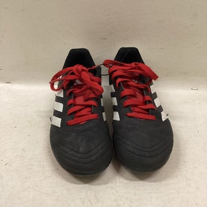 Used Adidas Soccer Cleats White/Black/Red Junior 01.5 11725-S000491381