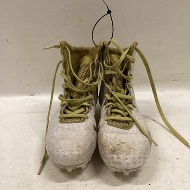 Used Under Armour Adult FB Cleats Gold Senior 8.5 11725-S000491479