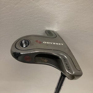 Used Odyssey WHITE STEEL 2 BALL BLADE Mens Putter RH 11725-S000491493