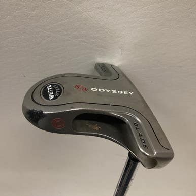 Used Odyssey WHITE STEEL 2 BALL BLADE Mens Putter RH 11725-S000491493