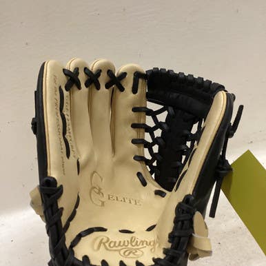 Used Rawlings GGE115MTCBPT BB/SB Glove LH Throw Black And Natural 11 1/2" 11725-S000491513