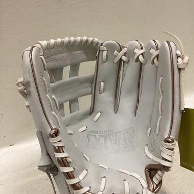Used Mizuno GMVP 1200SF2DW BB/SB Glove RH Throw White 12" 11725-S000491516