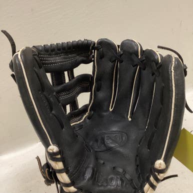 Used Wilson AO4RB2212 BB/SB Glove RH Throw Black 12" 11725-S000491526
