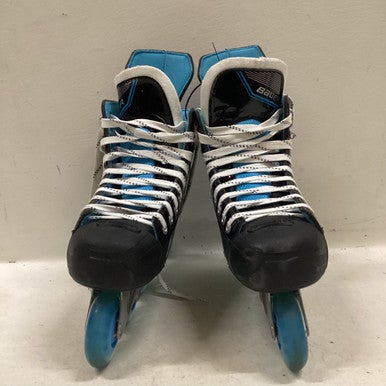 Used Bauer Roller Hockey Skates Carolina Blue Senior 9.5 11725-S000491558