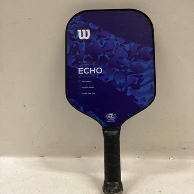 Used Wilson ECHO Pickleball Racquet Royal Blue 11725-S000491573