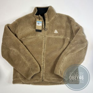 Nike ACG Full Zip Up Canwell Glacier Jacket Khaki Beige M