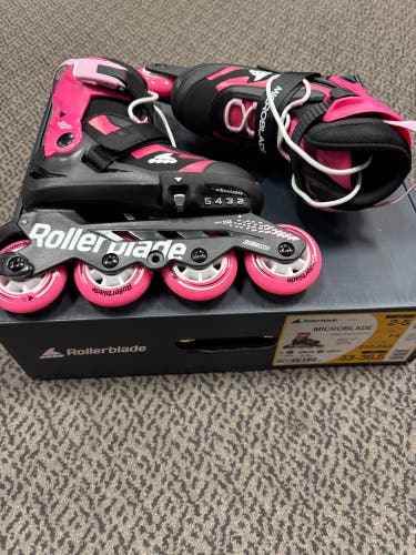 Rollerblade Microblade Inline Skates Size 2-5 (New)
