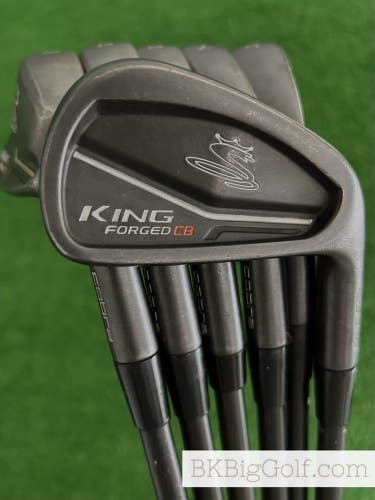 Cobra King Forged Black CB / MB Combo Iron Set 5-P