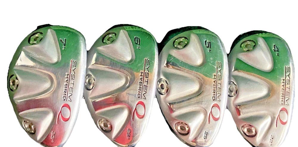 Power Play Afterburners Hybrid Set 4h-7h RH Regular Graphite 4h 39.5" HC's Nice