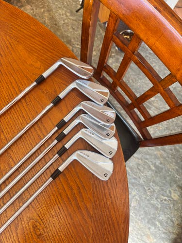 2023 TaylorMade P770 Left Hand Iron Set Stiff Flex Steel Shaft (Used)