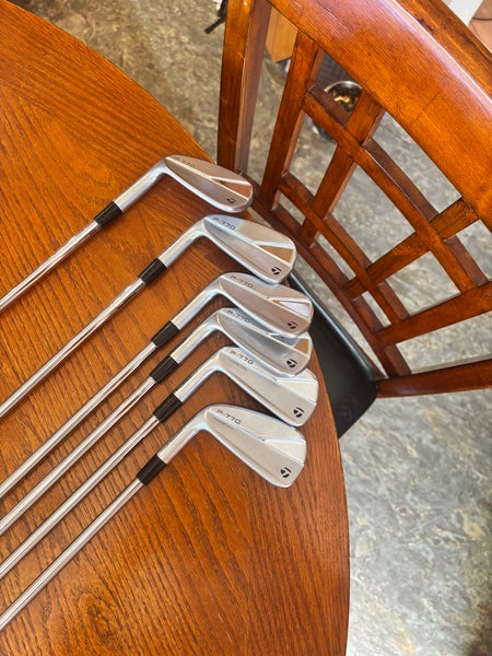 2023 TaylorMade P770 Left Hand Iron Set Stiff Flex Steel Shaft (Used)