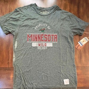 Minnesota Wild 47 Retro Brand T-Shirt Adult XL New With Tags