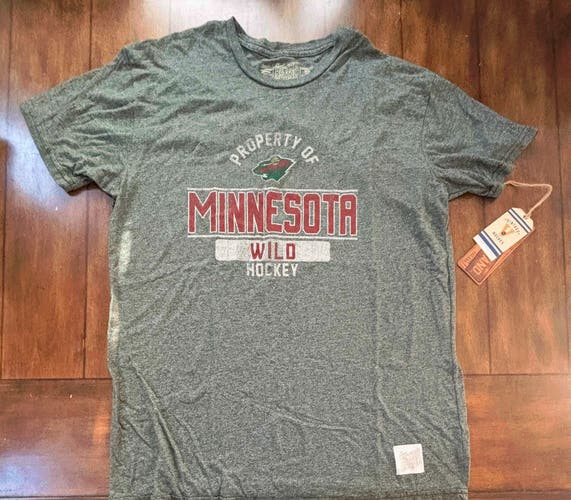 Minnesota Wild 47 Retro Brand T-Shirt Adult XL New With Tags