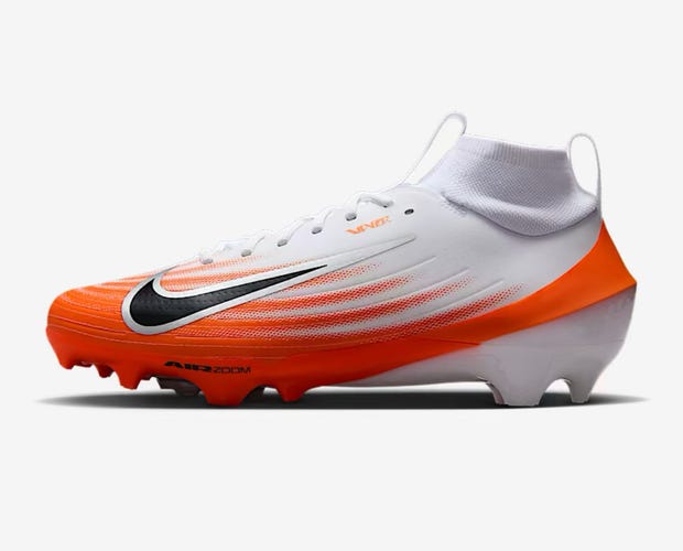 Nike Air Zoom Vapor Pro 1 Orange White Football Cleats men’s size 9 *BRAND NEW*