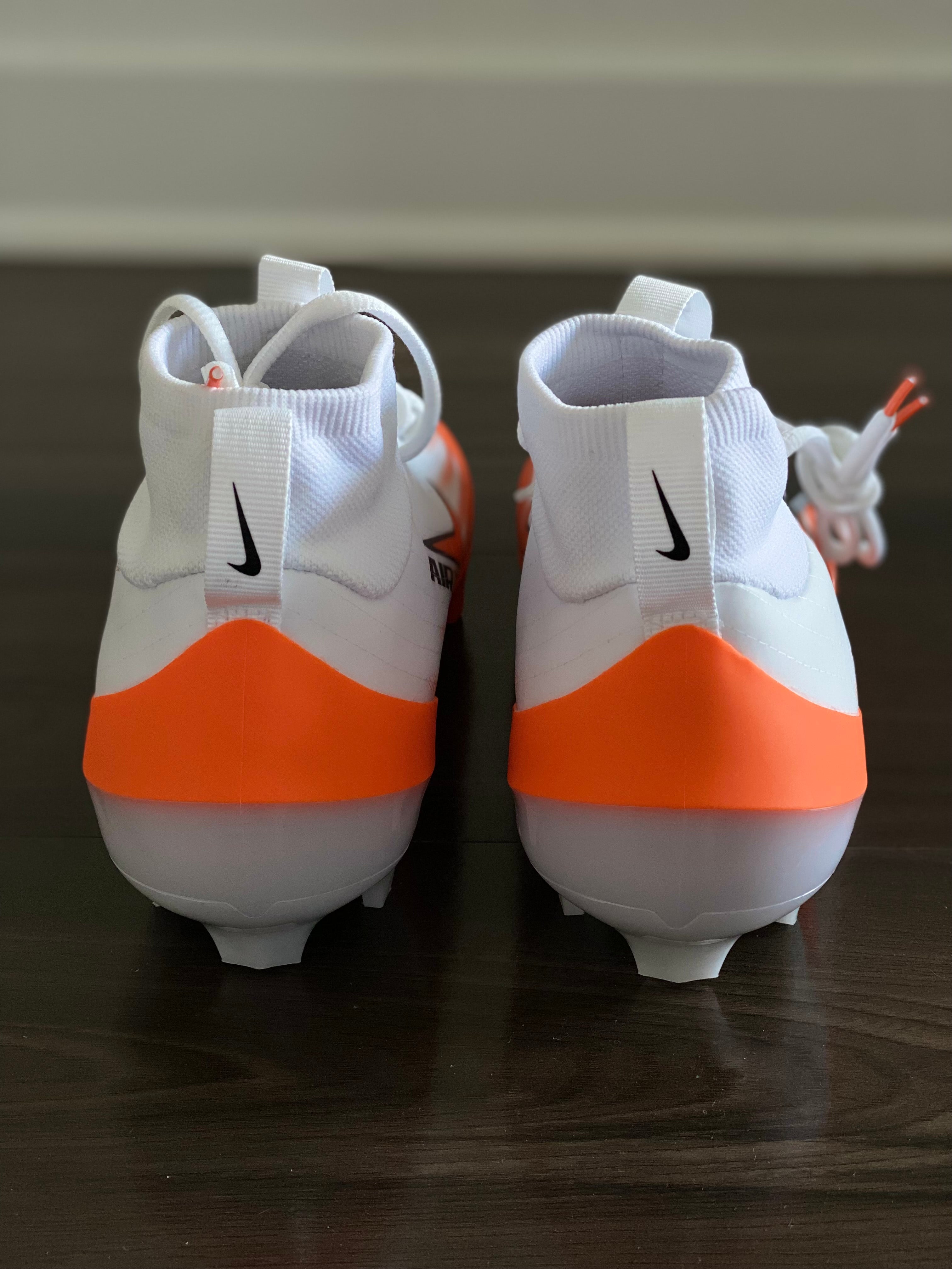 Nike Air Zoom Vapor Pro 1 Orange White Football Cleats men