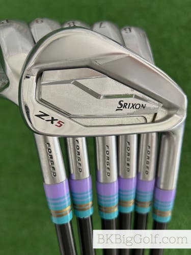 Srixon ZX5 / ZX7 Forged Combo Iron Set 5-P / MMT 105 TX Extra Stiff Graphite