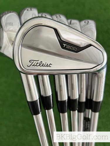 Titleist T200 21 Forged Iron Set 5-48 / True Temper AMT Red Regular +1