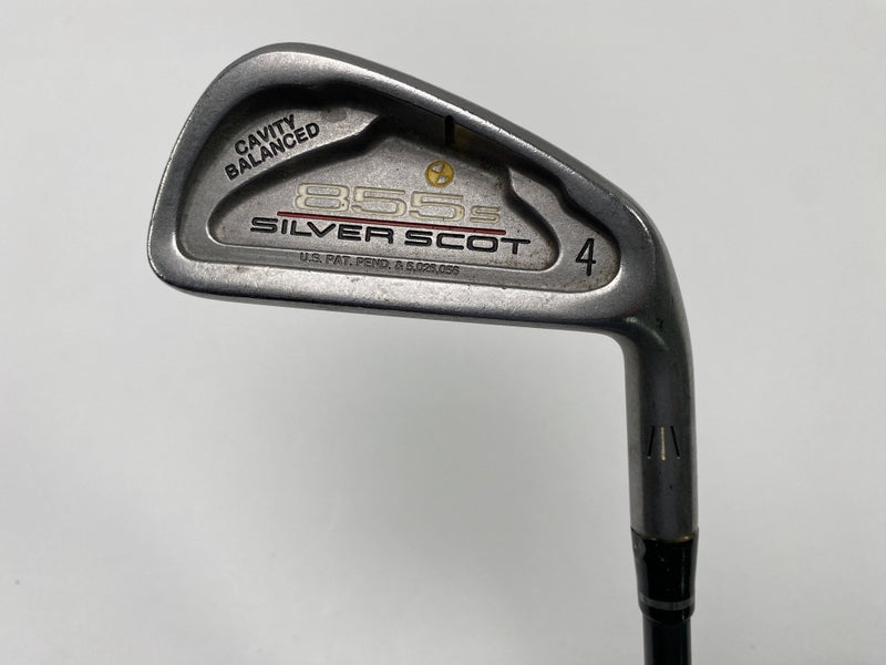 Tommy Armour 855 S Silver Scot Single 4 Iron G Force 2 Senior Graphite Mens RH