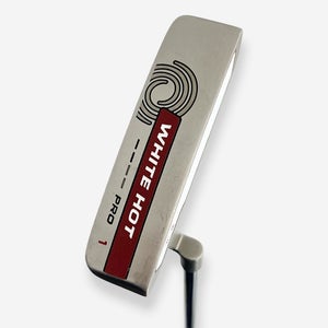 Odyssey White Hot Pro 1 Putter Right Handed Steel Shaft 34.5” W/ Headcover