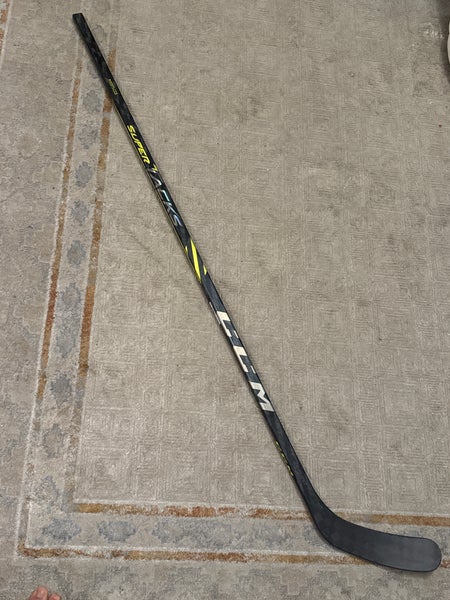 Senior CCM Super Tacks AS4 Pro Left Hand Hockey Stick P90TM Pro Stock (Used)