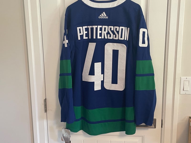 BNWT Authentic Adidas Vancouver Canucks Elias Pettersson 3rd Jersey Size 52