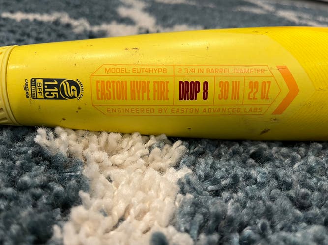 2024 Easton Hype Fire USSSA Certified Bat (-8) 22 oz 30" (Used)
