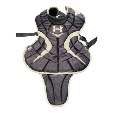 Used Under Armour Catchers Chest Protector Black Intermed 11375-C000366526