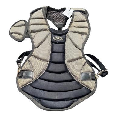 Used Rawlings Catchers Chest Protector Black Youth 11375-C000366525