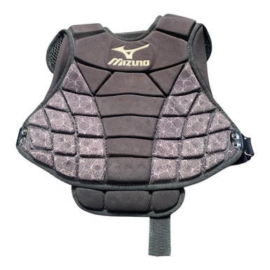 Used Mizuno Catchers Chest Protector Black Youth 11375-C000366520