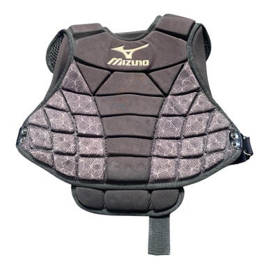 Used Mizuno Catchers Chest Protector Black Youth 11375-C000366520