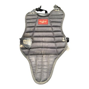 Used Rawlings Catchers Chest Protector Black Youth 11375-C000366516