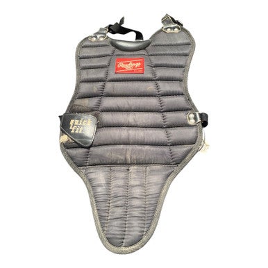 Used Rawlings Catchers Chest Protector Black Youth 11375-C000366516