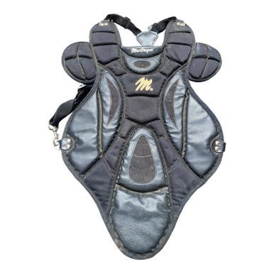 Used MacGregor Catchers Chest Protector Black Junior 11375-C000366519
