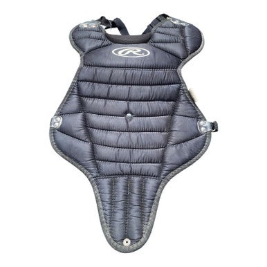 Used Rawlings Catchers Chest Protector Black Youth 11375-C000366515