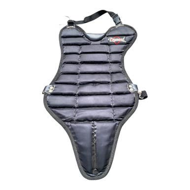 Used Diamond Catchers Chest Protector Black Youth 11375-C000366513