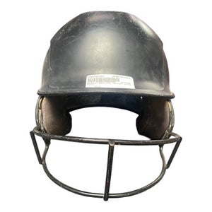 Used Easton Batting Helmet w/Mask Black S/M 11375-S000366366