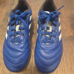 Blue Kids 2Y (Big Kids / Youth) Adidas Goletto VIII Soccer Cleats (Used)