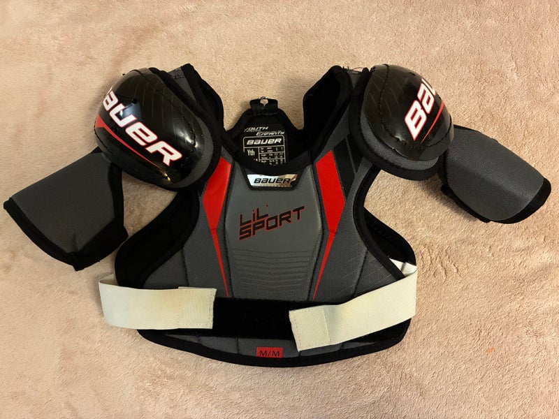 Medium Youth Bauer Lil Sport Shoulder Pads (Used)