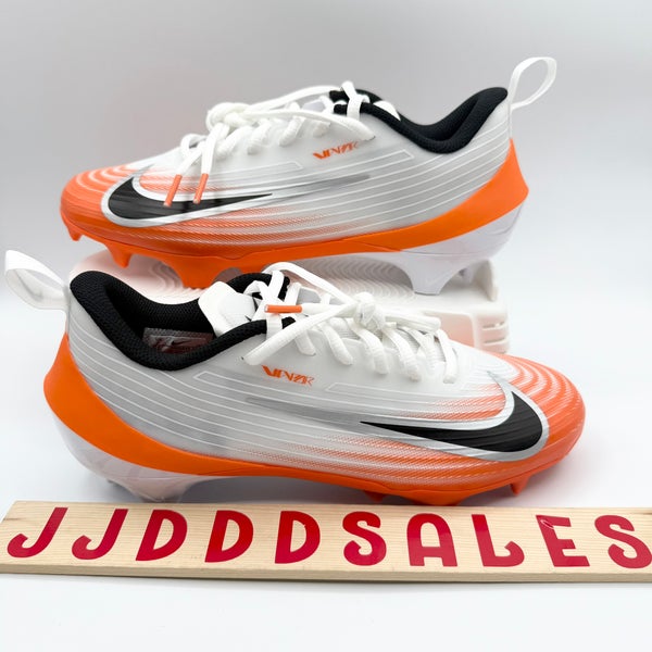 Nike Vapor Speed 3 Football Cleats White Safety Orange HM8849-104 Men’s Sz 7 NEW

New Without Box