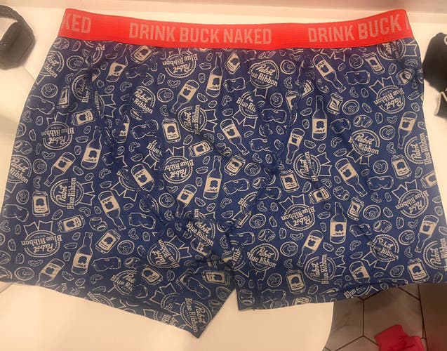 Duluth Trading Company Buck Naked Blue Boxer Briefs Size XXL