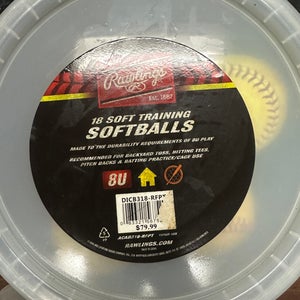 Rawlings training Softball 15 Pack (Plus 8) (Used)