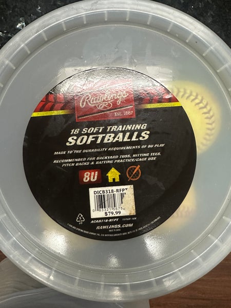 Rawlings training Softball 15 Pack (Plus 8) (Used)