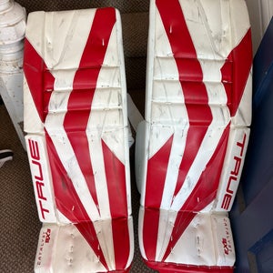 33" True Catalyst 9X3 Goalie Leg Pads (Used)