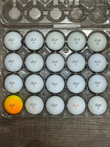20 Vice Golf Balls - Various Models (Pro, Pro Plus, Tour, Drive) 5A/4A Condition