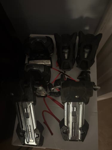 Tyrolia Attack Park Ski Bindings 95 mm Brake Width Max Din 11 (Used)
